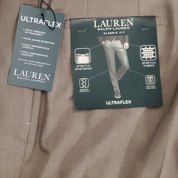 BNWT Lauren Ralph Lauren Ultraflex Men's Dress pants- 36x30 - Picture 2 of 7